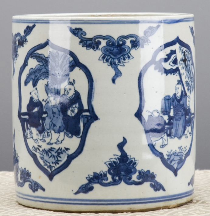 Classic Blue and White Vase