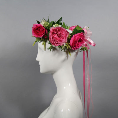 Rose Floral Crown
